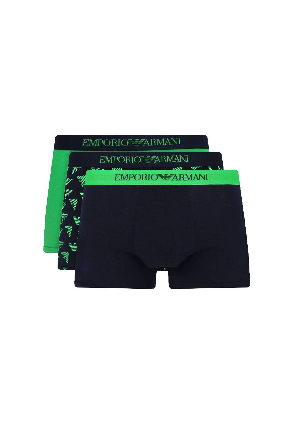 EMPORIO ARMANI  Pack da 3 Boxer Emporio Armani Uomo in Cotone Multicolore