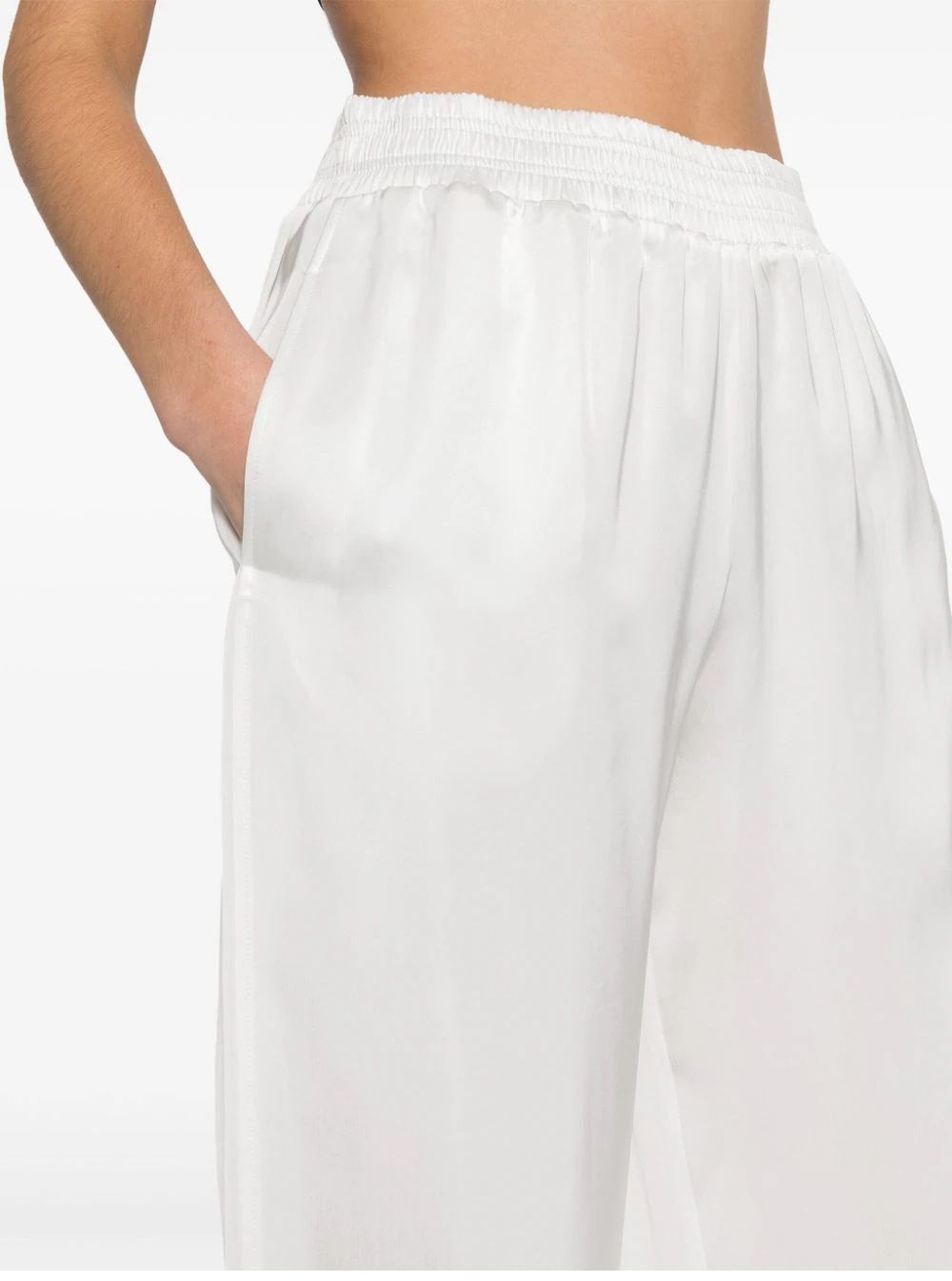 FABIANA FILIPPI  Pantaloni Bianchi Da Donna Fabiana Filippi - 100% Viscosa