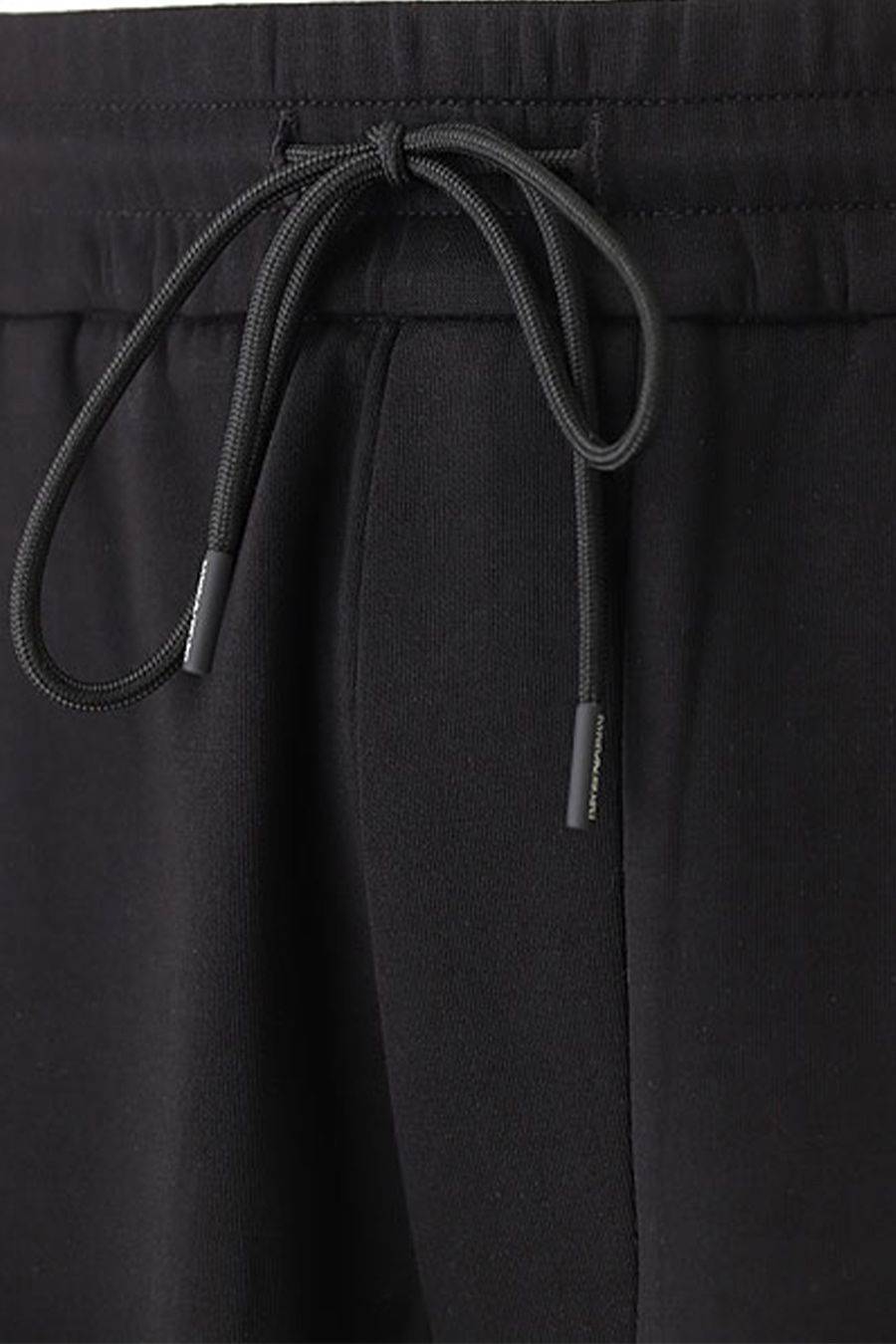 EMPORIO ARMANI  Pantaloni Da Uomo Emporio Armani In Cotone Elasticizzato - Nero