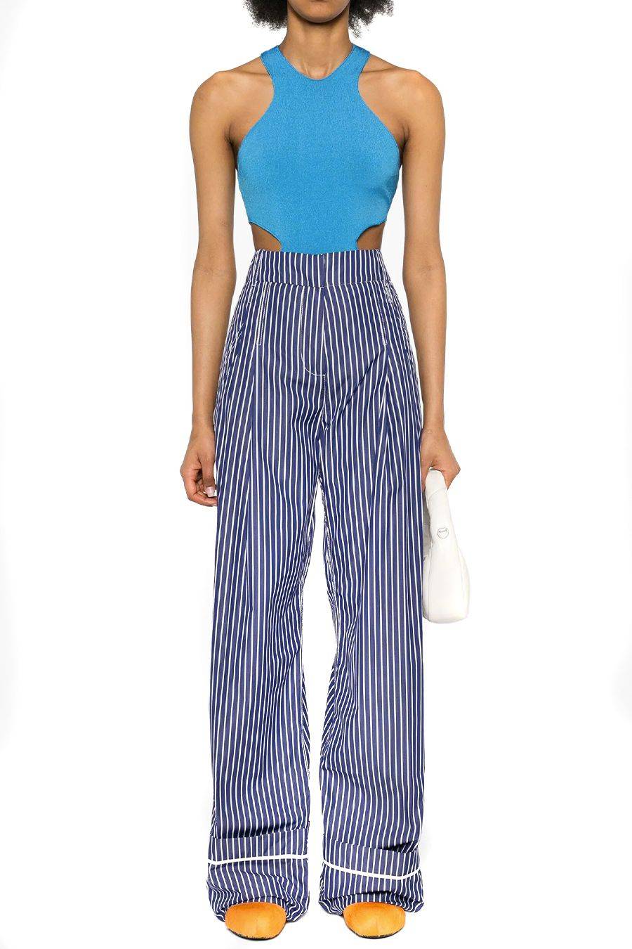 DES PHEMMES  Pantaloni Di Seta Multicolori DES PHEMMES Per Donna