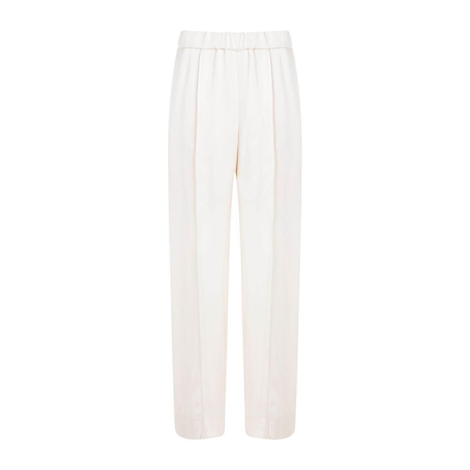 JIL SANDER  Pantaloni Dritti Viscosa Color Carne da Donna JIL SANDER