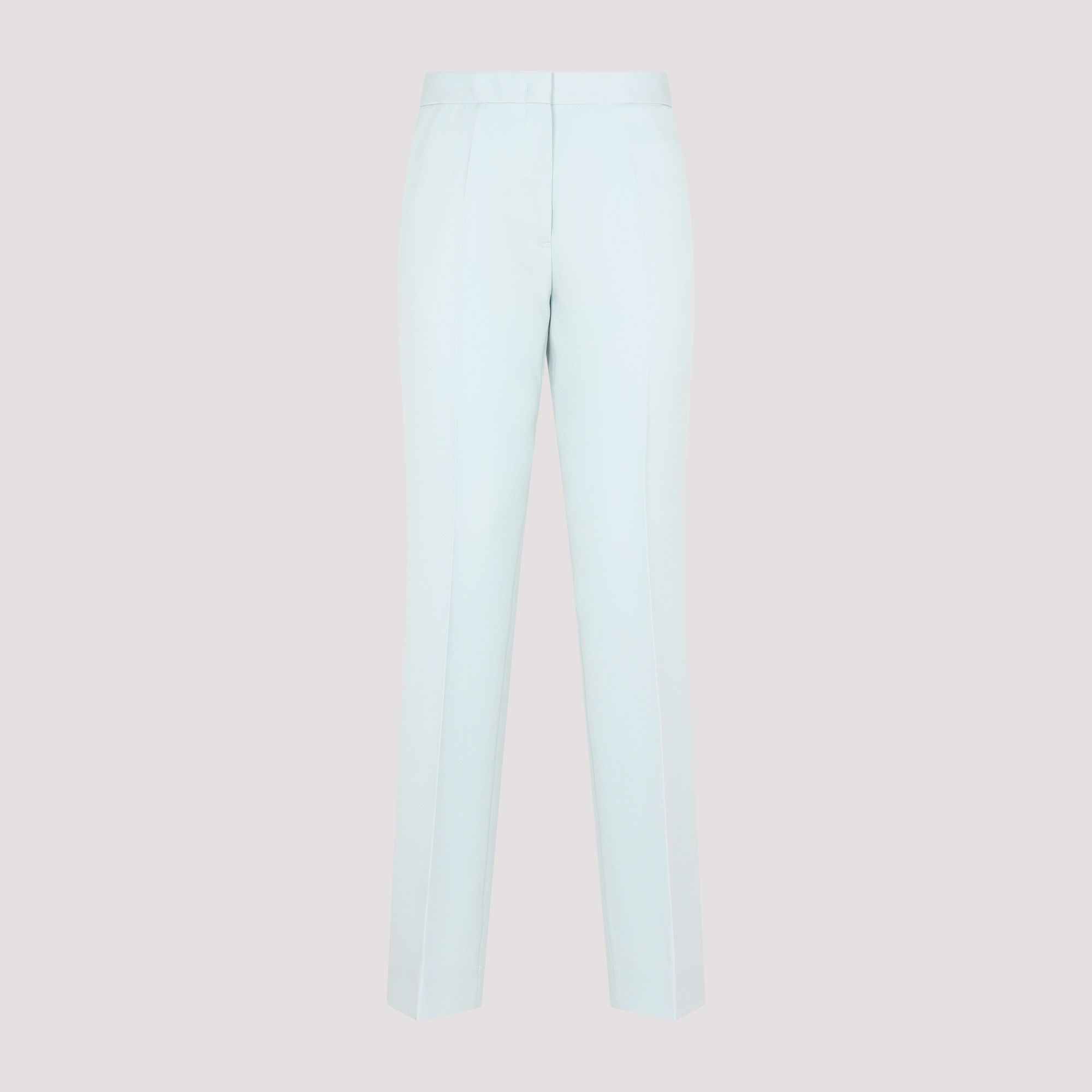 JIL SANDER  Pantaloni Eleganti Di Lana Blu Jil Sander - Donna