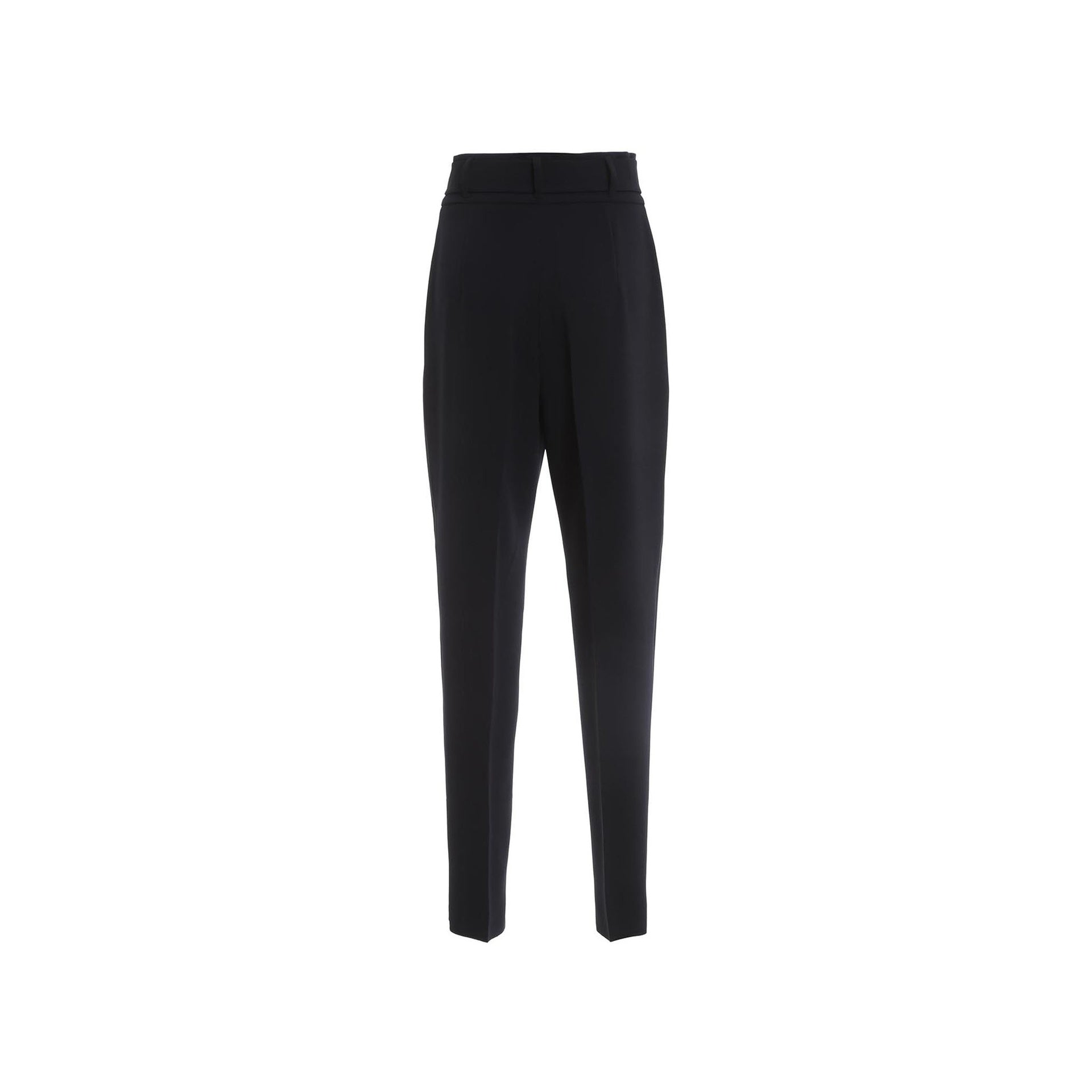 MAX MARA STUDIO  Pantaloni Eleganti Neri A Vita Alta Max Mara Studio Per Donna