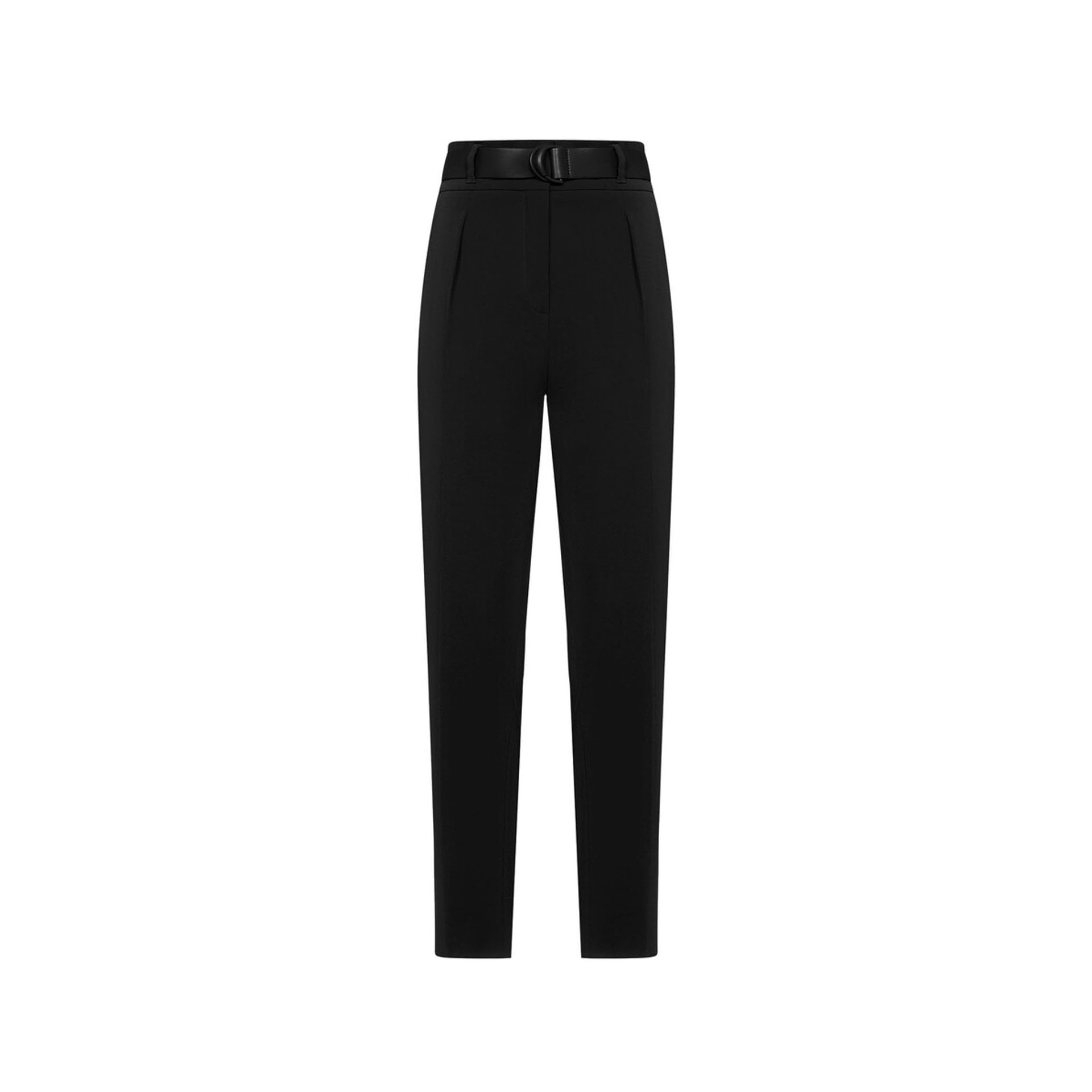 MAX MARA STUDIO  Pantaloni Eleganti Neri a Vita Alta Max Mara Studio per Donna
