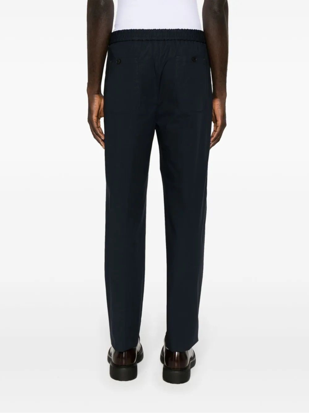 ETRO  Pantaloni Jogger Da Uomo ETRO In Cotone Elasticizzato Blu