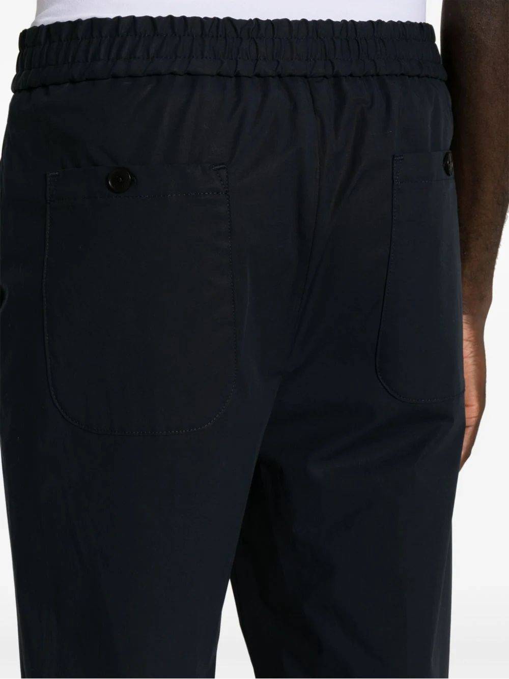 ETRO  Pantaloni Jogger Da Uomo ETRO In Cotone Elasticizzato Blu