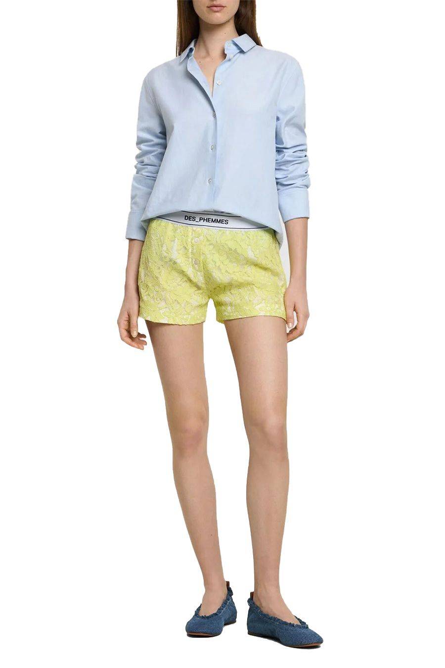 DES PHEMMES  Pantaloni Lime DES PHEMMES Per Donne - 100% Poliestere