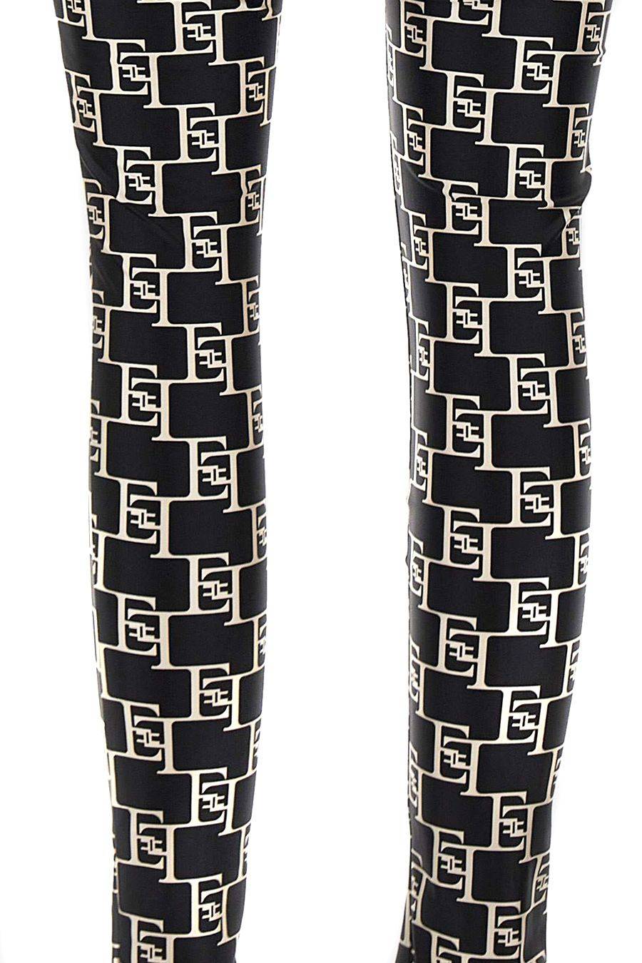 ELISABETTA FRANCHI  Pantaloni Multicolor Da Donna Elisabetta Franchi In Poliestere