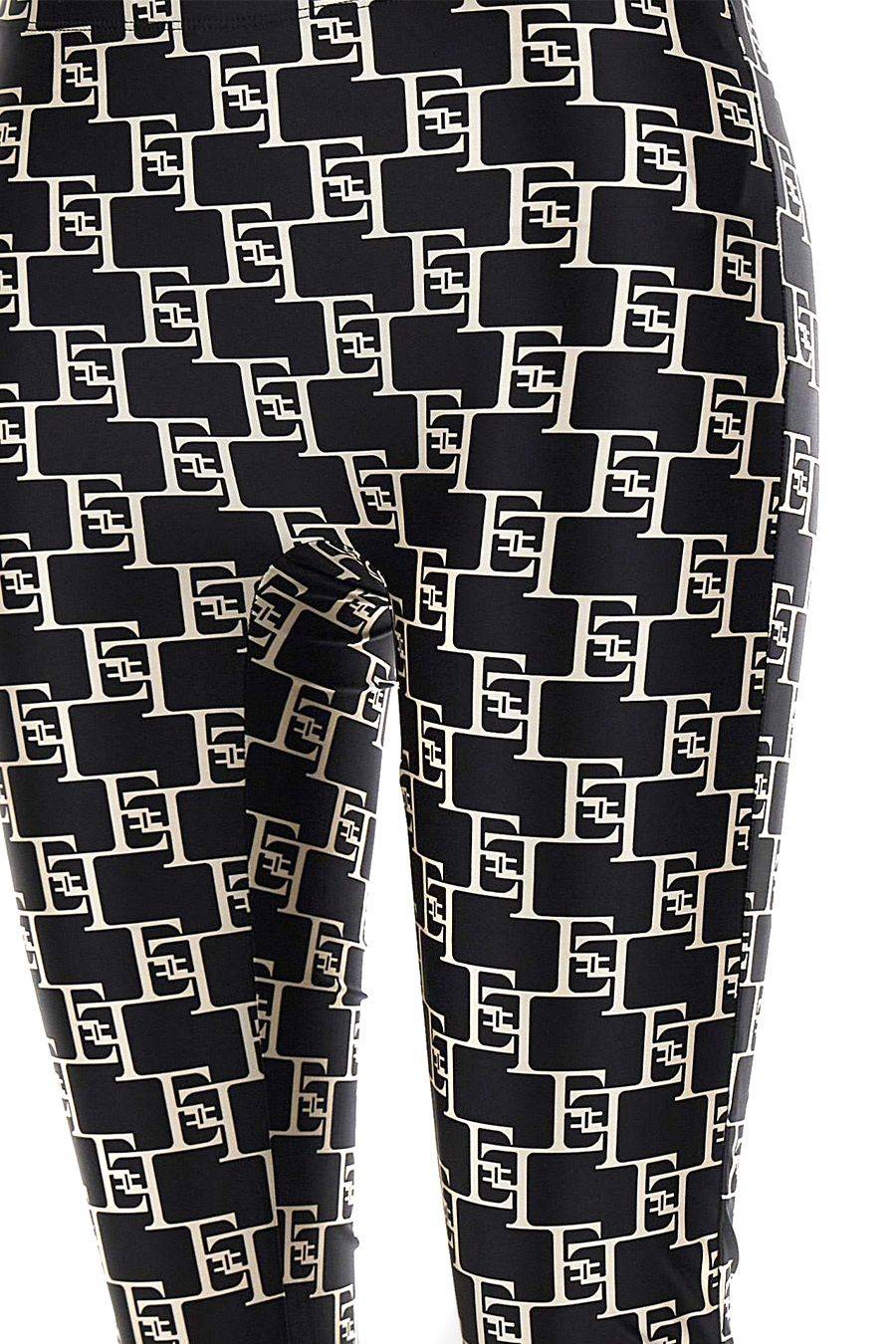 ELISABETTA FRANCHI  Pantaloni Multicolor Da Donna Elisabetta Franchi In Poliestere