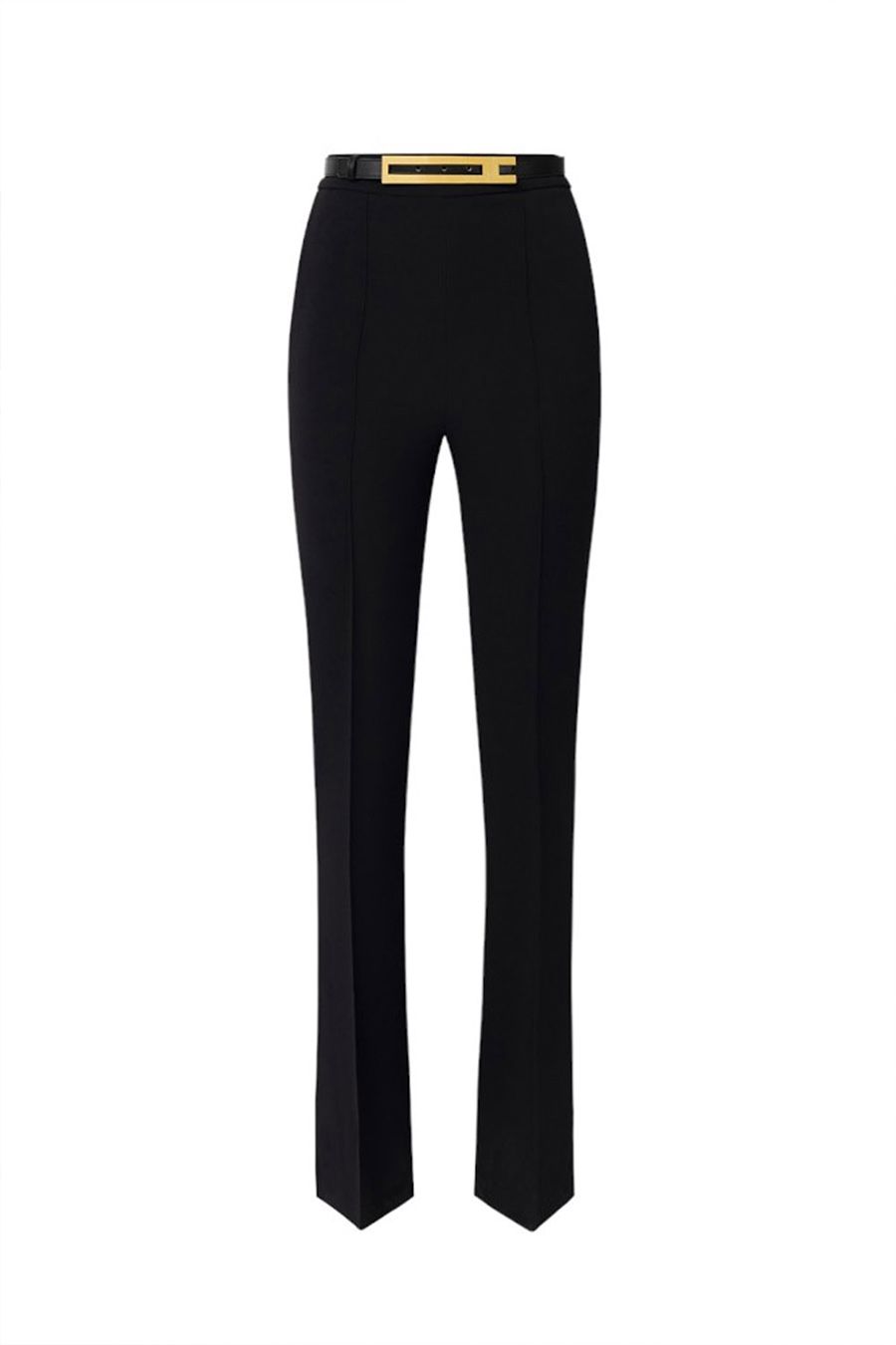 ELISABETTA FRANCHI  Pantaloni Neri Elisabetta Franchi in Tessuto Misto