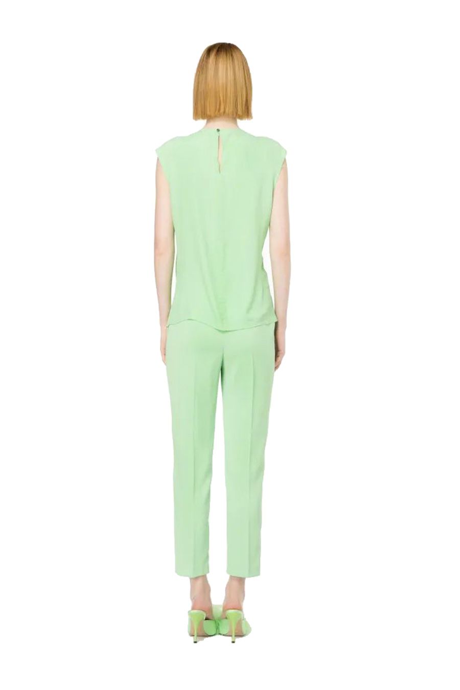 PINKO  Pantaloni PINKO Multicolore Da Donna - 65% Acetato 35% Poliestere