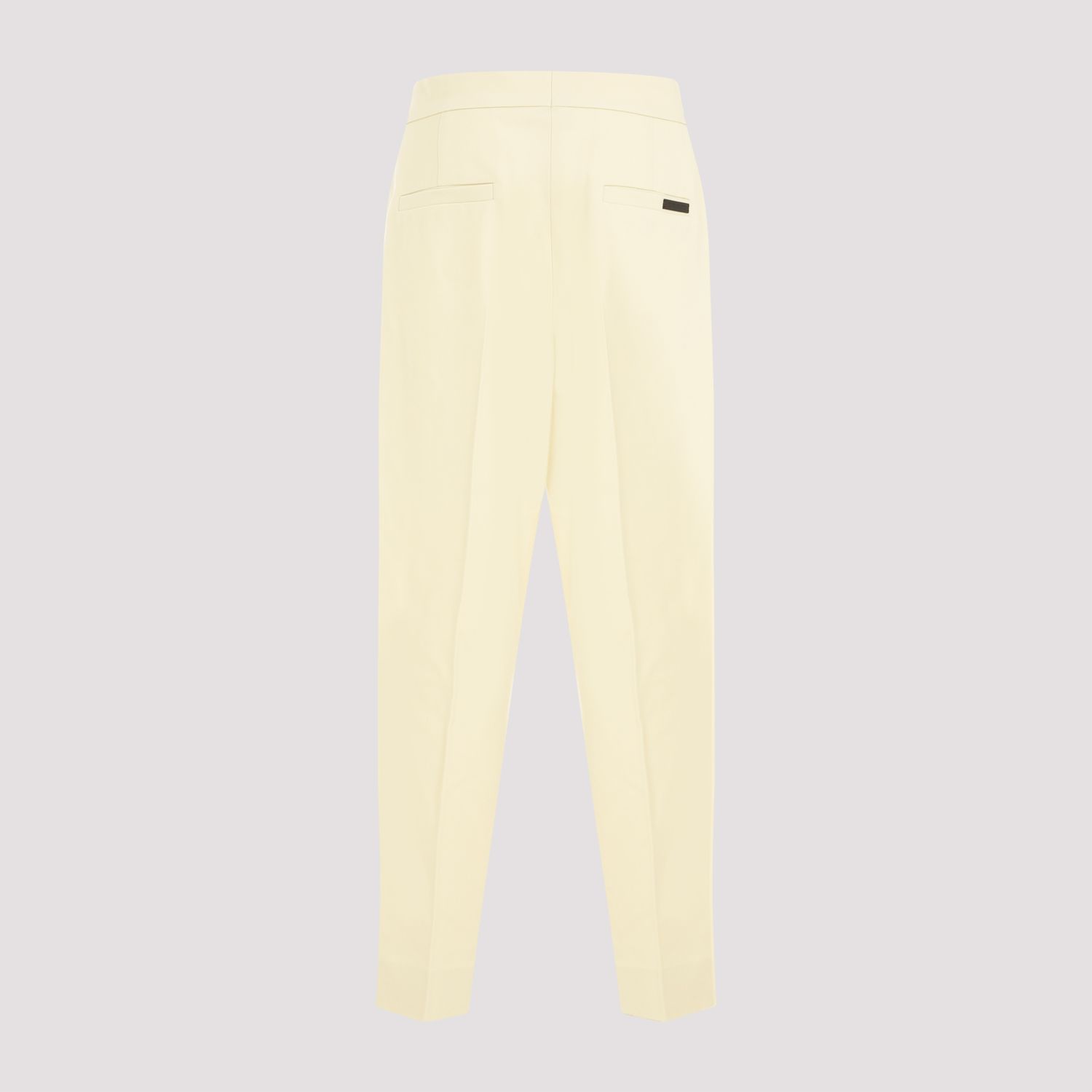 FEAR OF GOD  Pantaloni Plissettati In Lana Crema Fear Of God