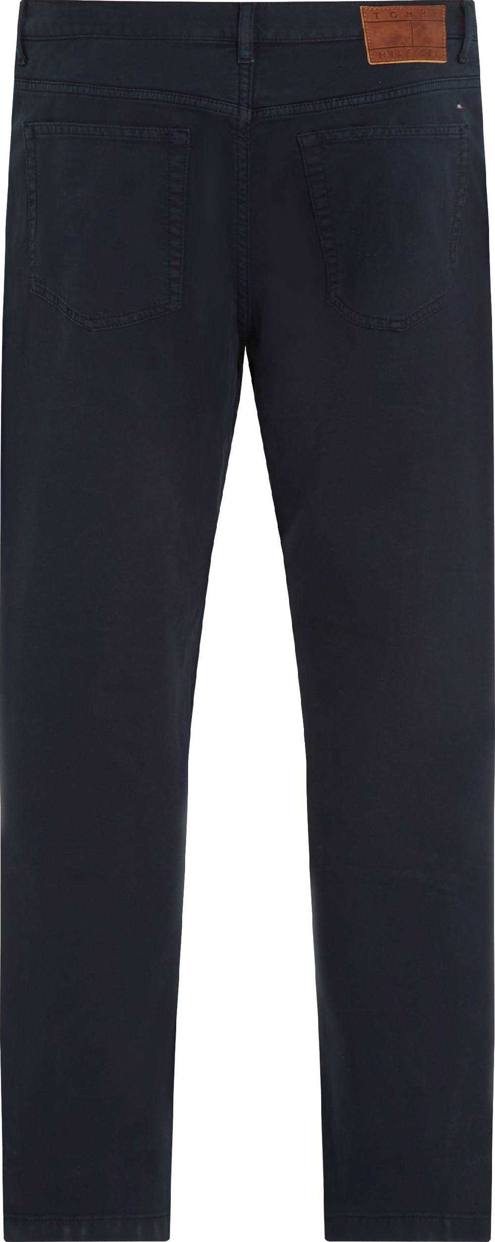 TOMMY HILFIGER  Pantaloni Uomo Blu In Cotone Elasticizzato Tommy Hilfiger