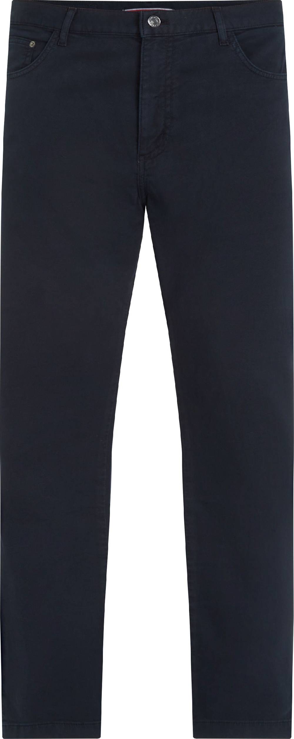 TOMMY HILFIGER  Pantaloni Uomo Blu in Cotone Elasticizzato Tommy Hilfiger