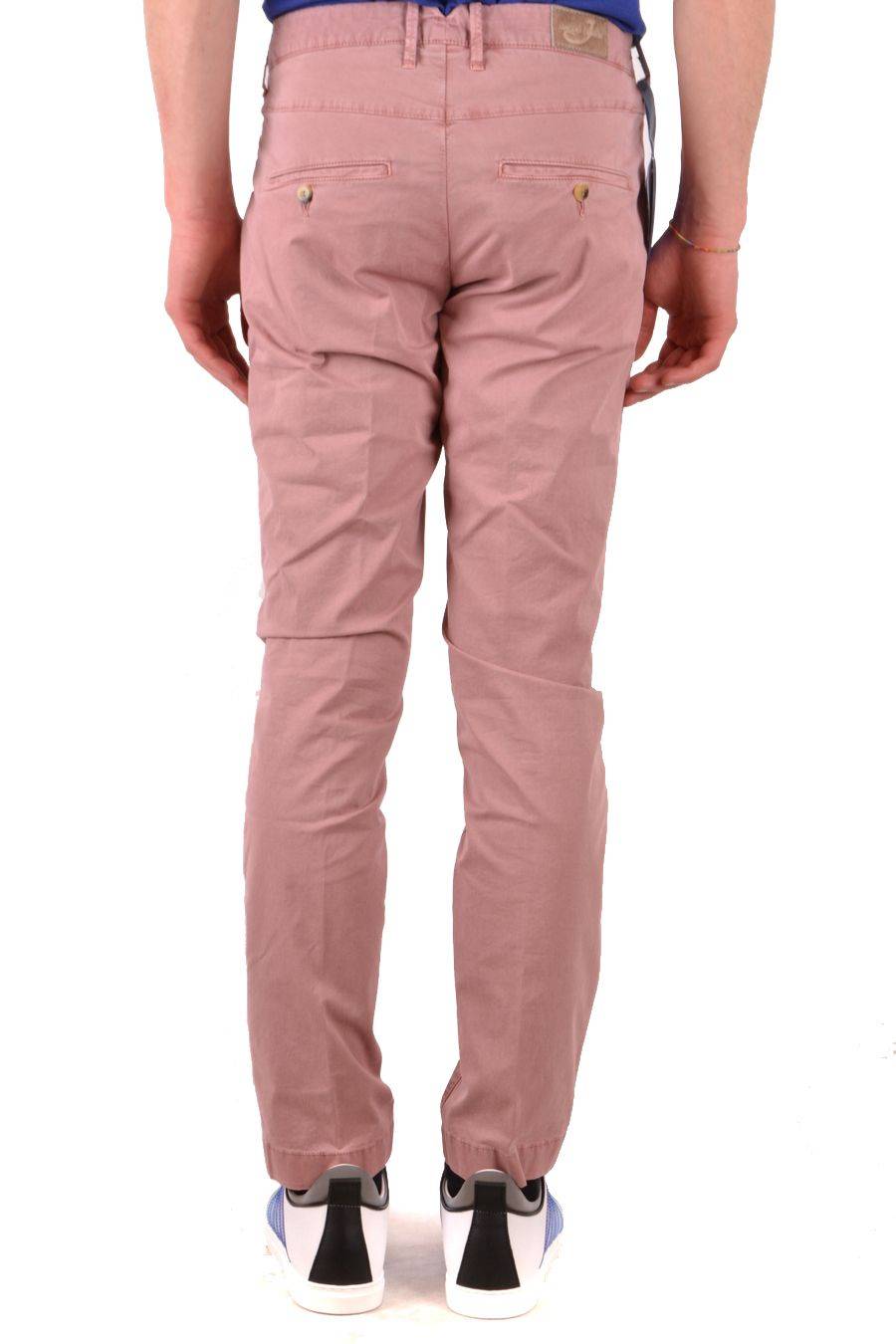 JACOB COHEN  Pantaloni Uomo Cotone Elasticizzato Rosa Jacob Cohen