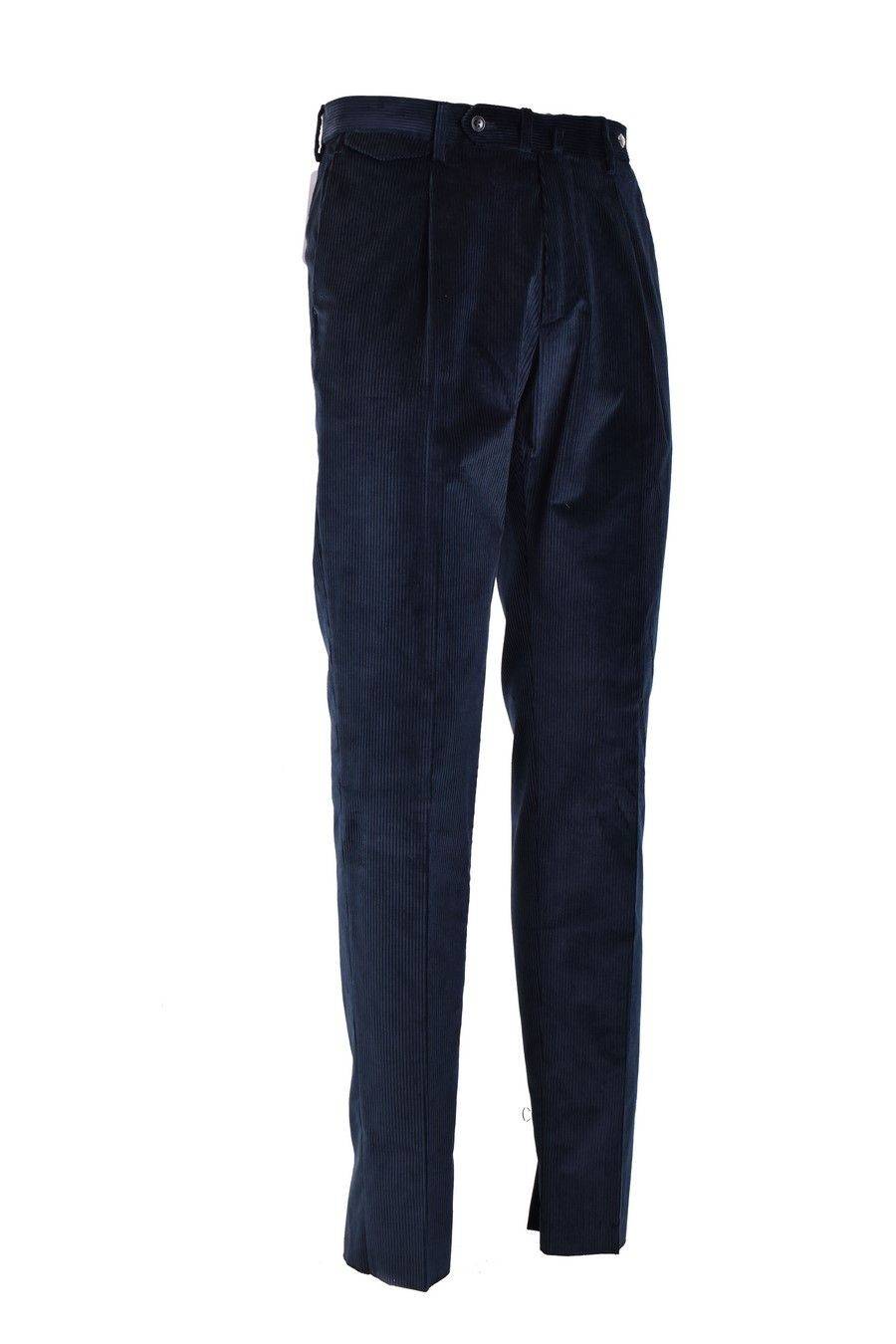TAGLIATORE  Pantaloni Uomo In Cotone Elasticizzato Blu Tagliatore