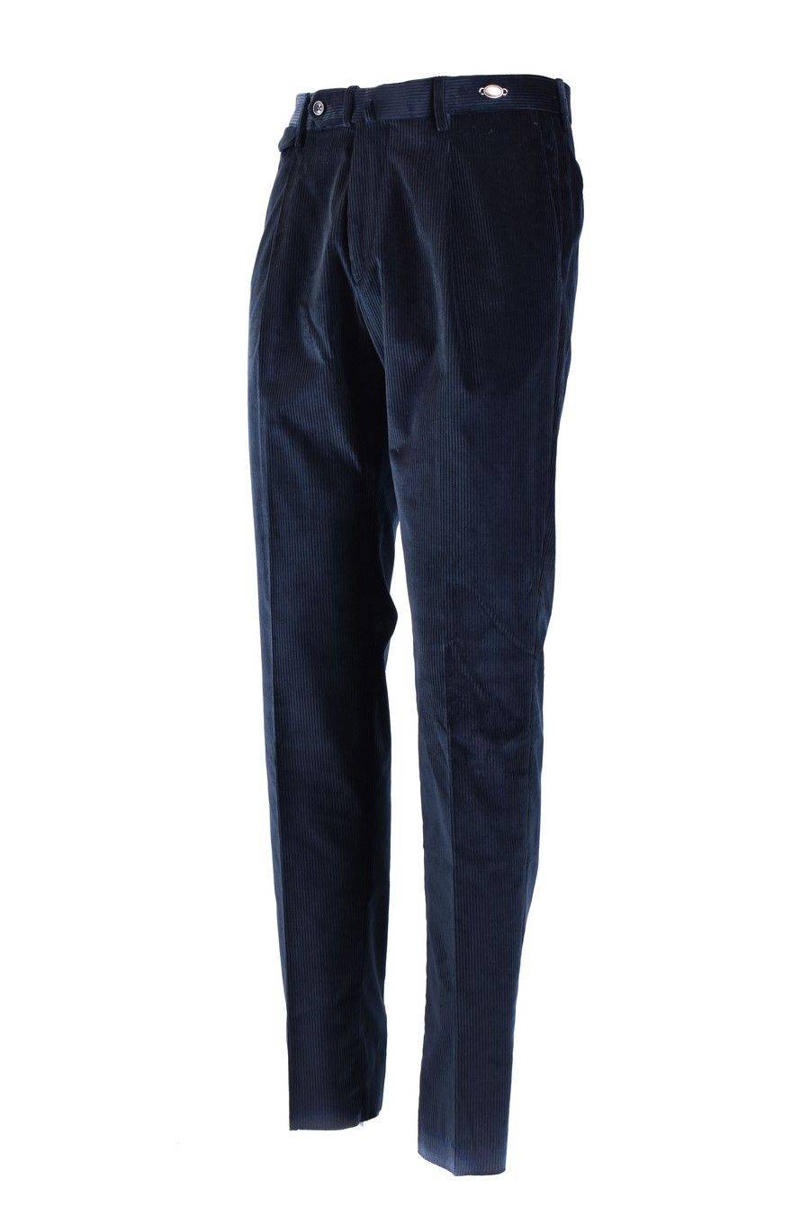 TAGLIATORE  Pantaloni Uomo In Cotone Elasticizzato Blu Tagliatore