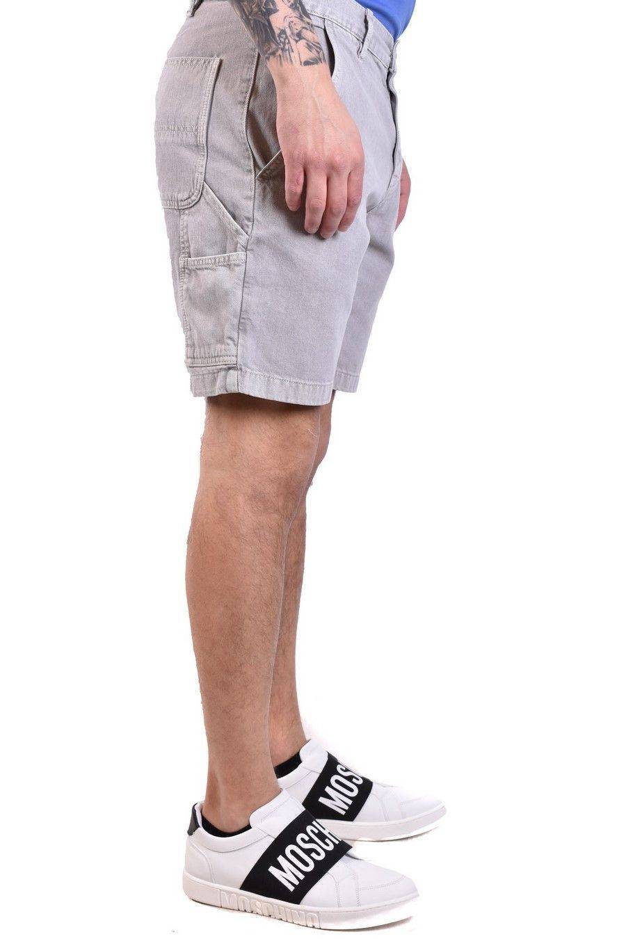 MOSCHINO  Pantaloni Uomo In Cotone Multicolor MOSCHINO