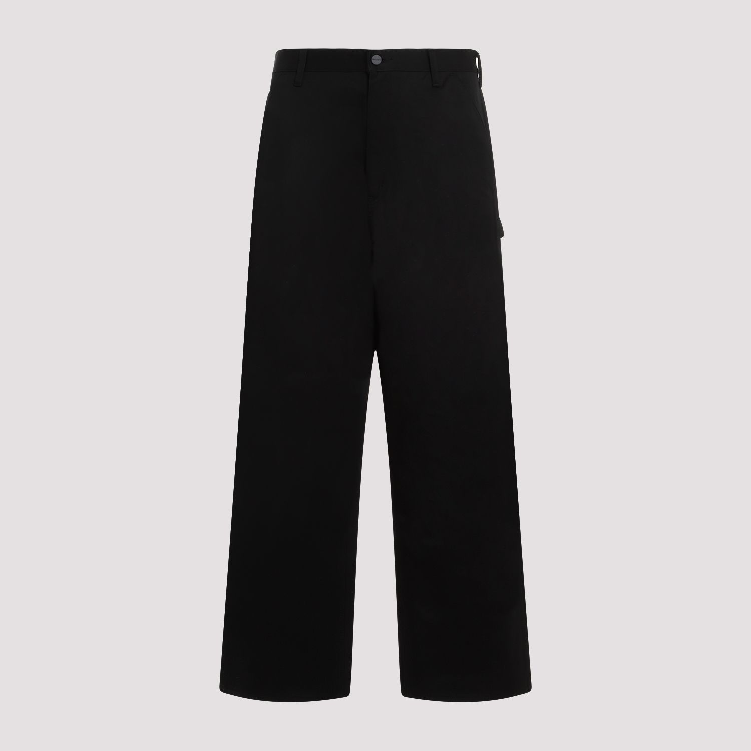 JUNYA WATANABE  Pantaloni Utility In Cotone Nero Junya Watanabe Uomo
