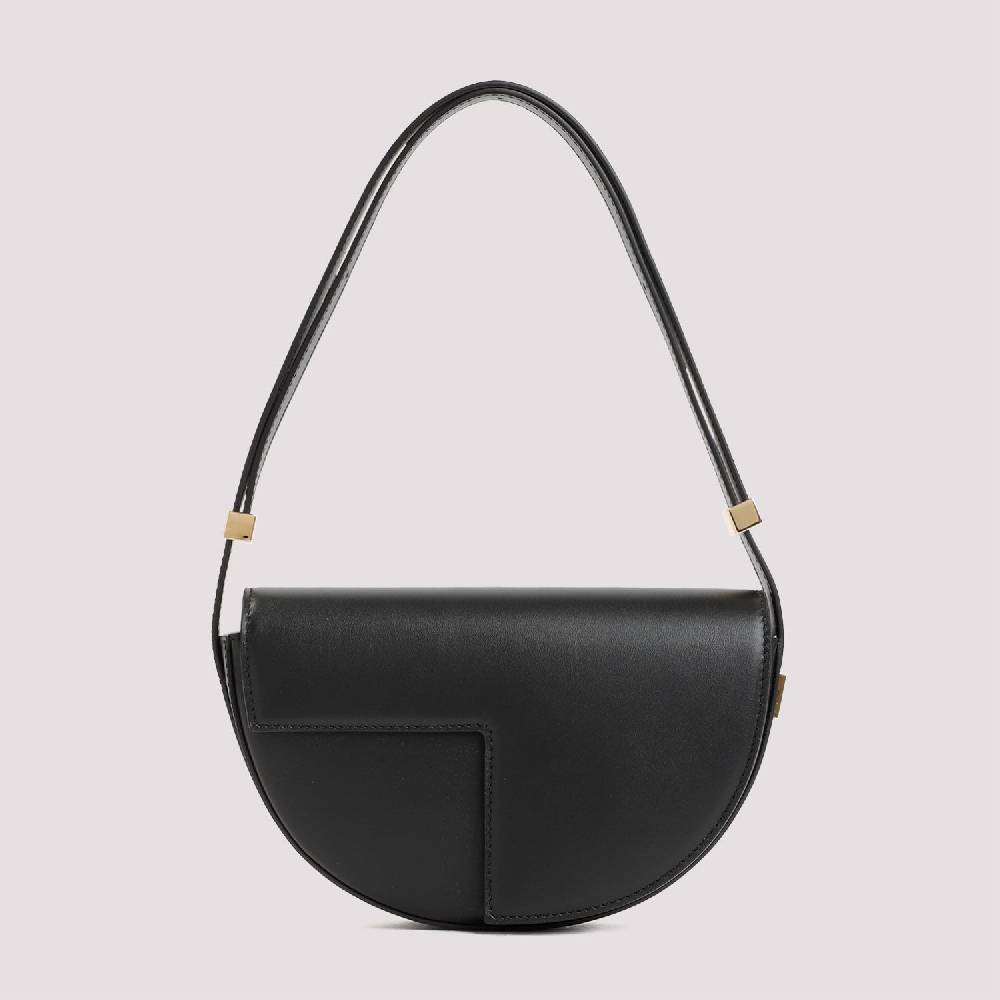 PATOU  Borsa A Spalla Patou Nappa Nera Petite