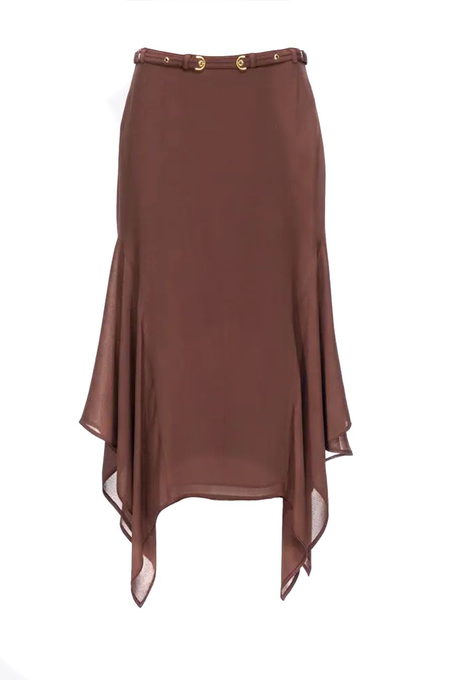 PINKO  Gonna Marrone in Poliestere PINKO da Donna