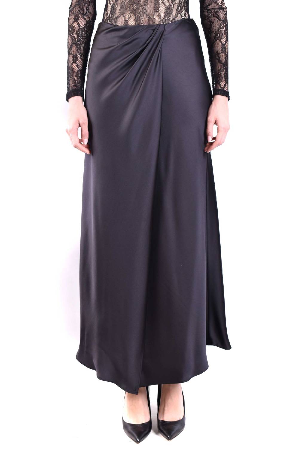 PINKO  Gonna Nera In Poliestere PINKO Per Donne