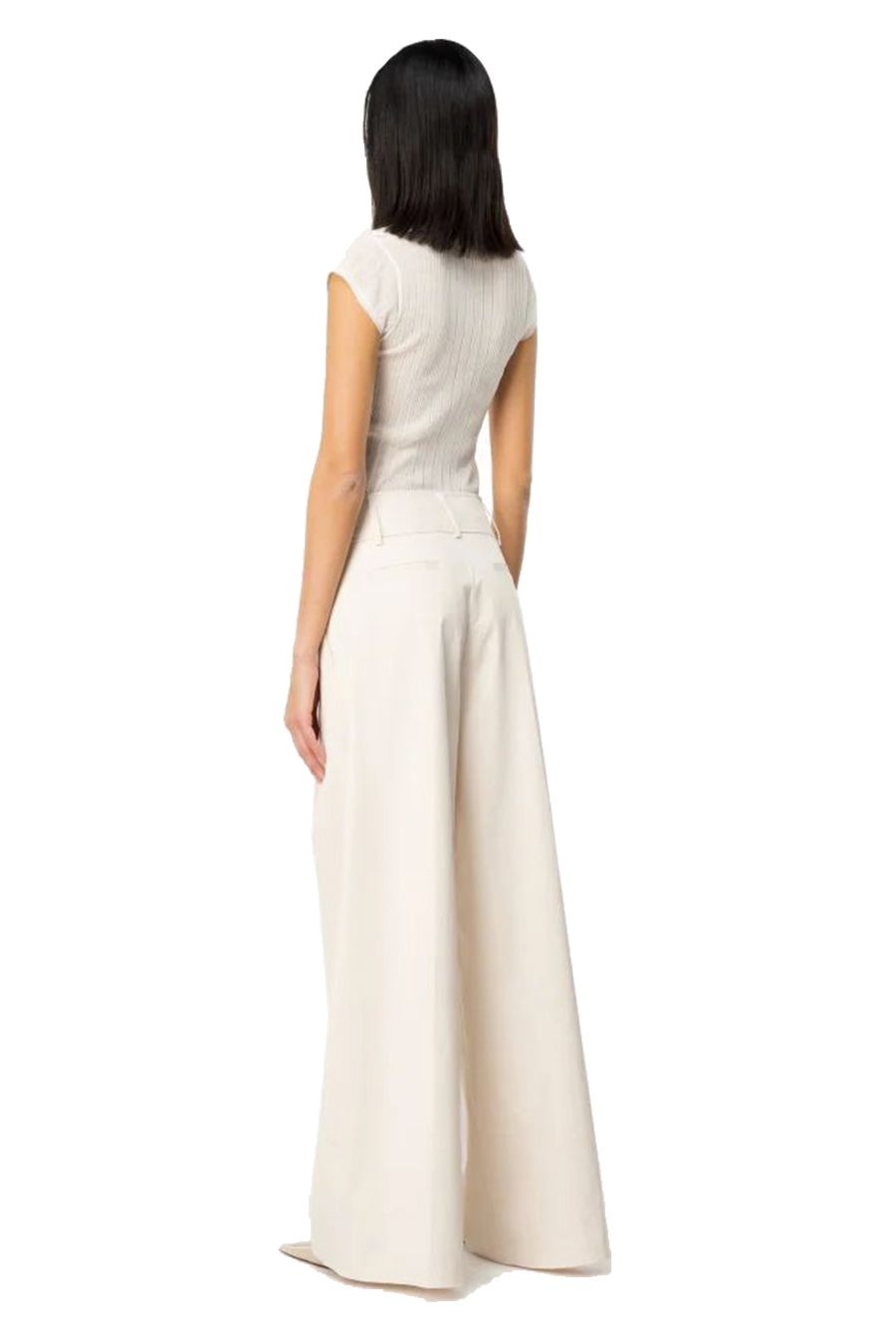 PINKO  Maglietta Bianca In Cotone Da Donna PINKO