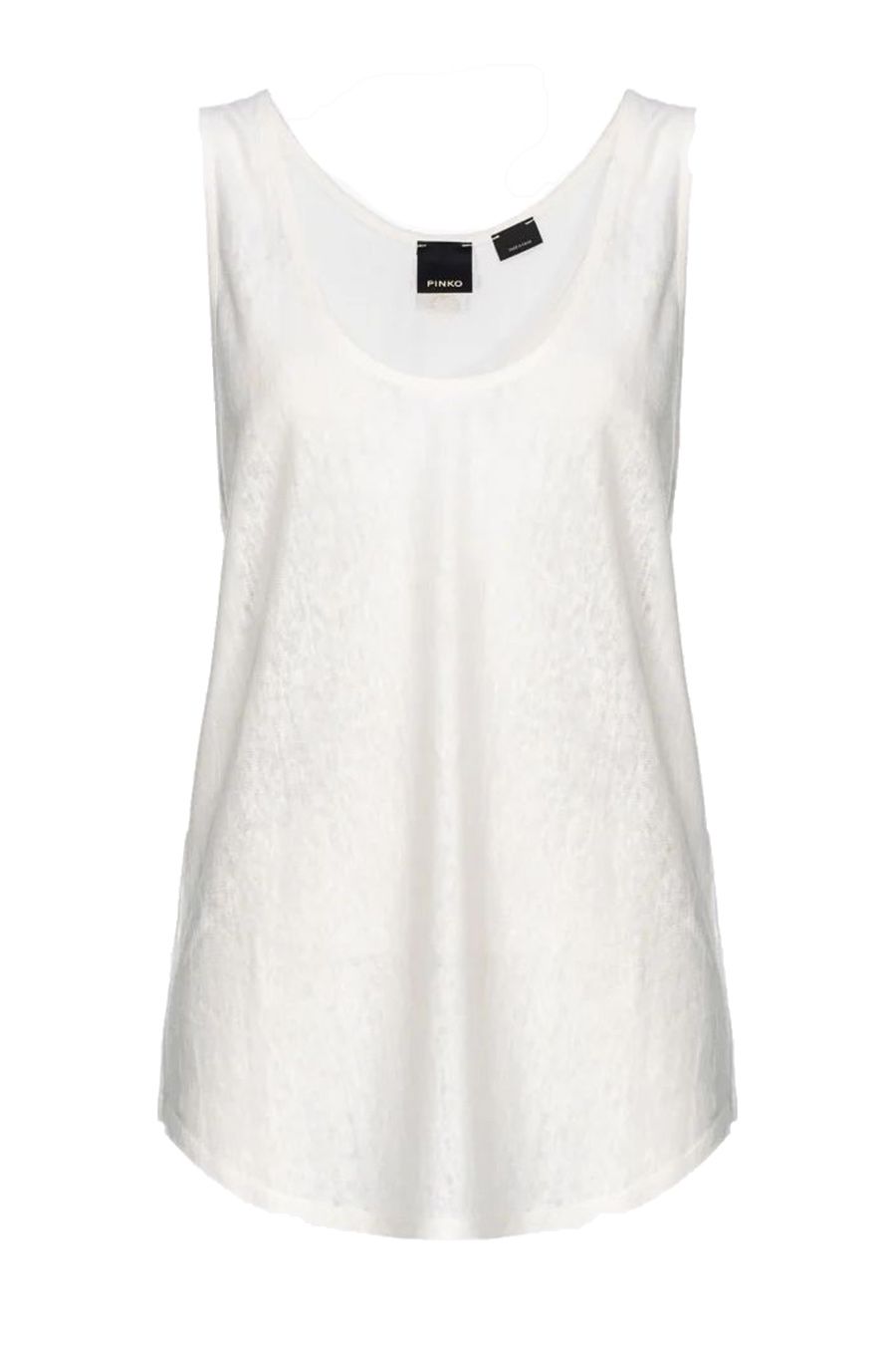 PINKO  Top PINKO Viscosa Bianco da Donna