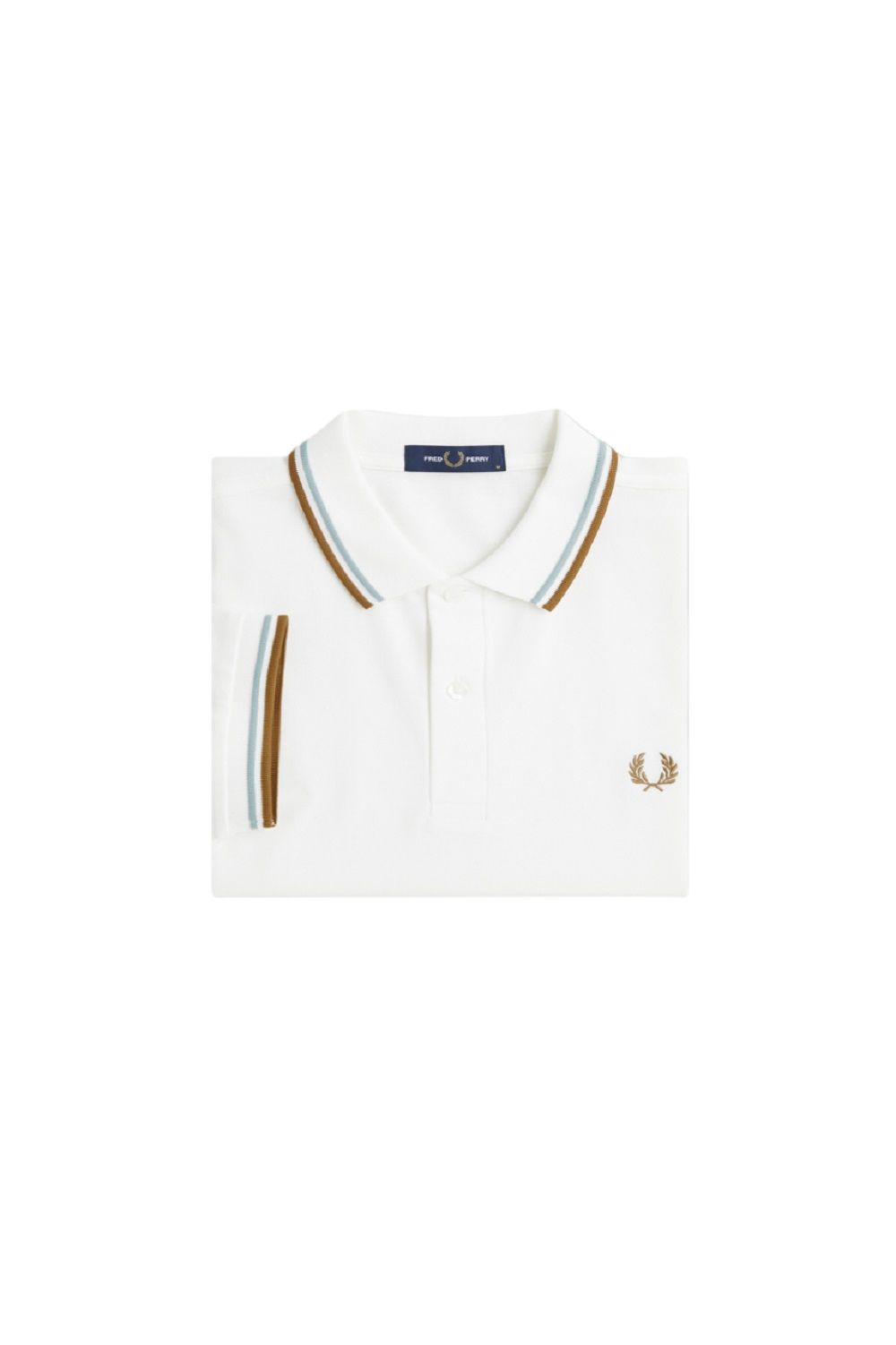 FRED PERRY  Polo Bianca Fred Perry In Cotone - Abbigliamento Uomo