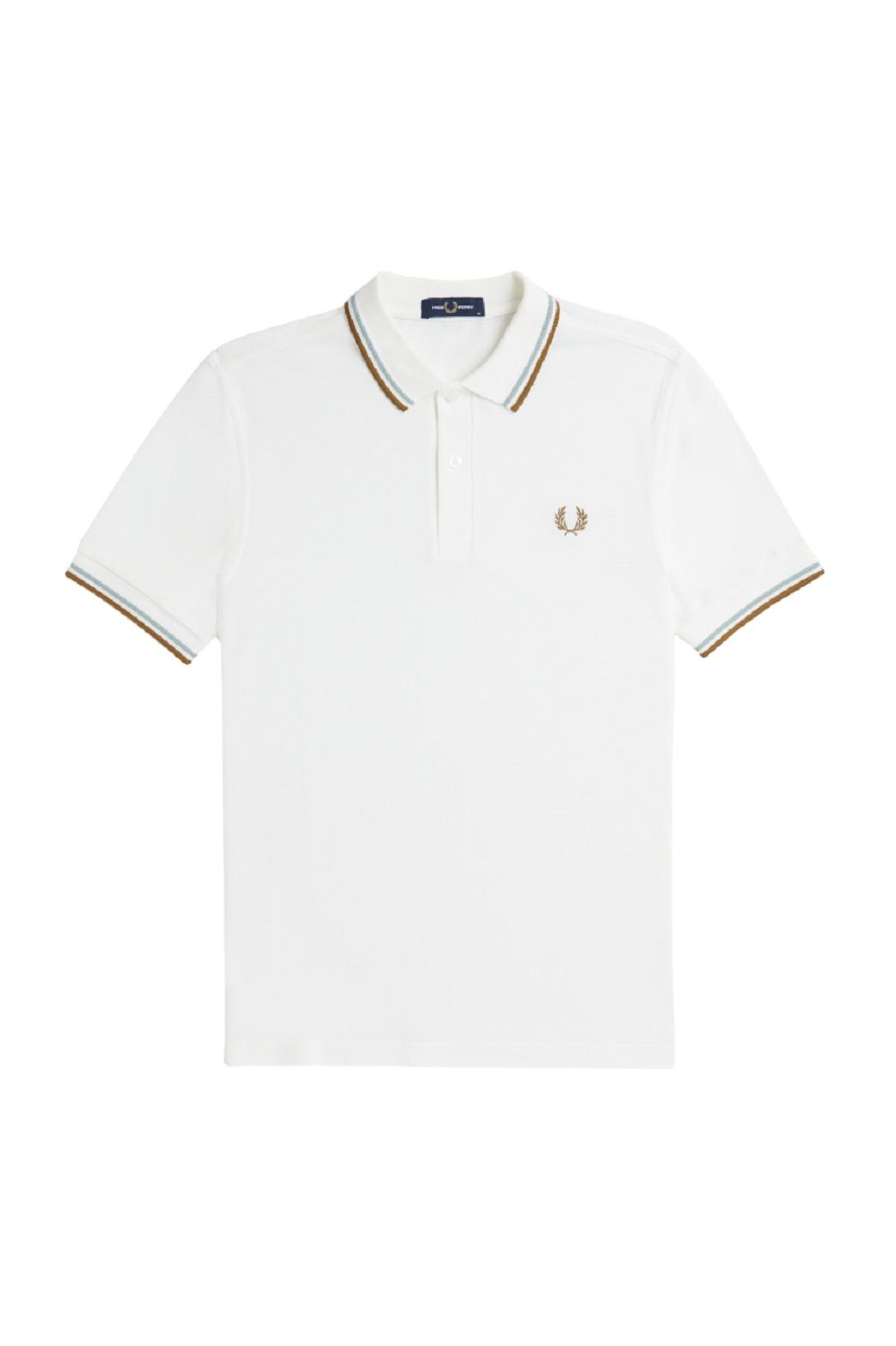 FRED PERRY  Polo Bianca Fred Perry in Cotone - Abbigliamento Uomo