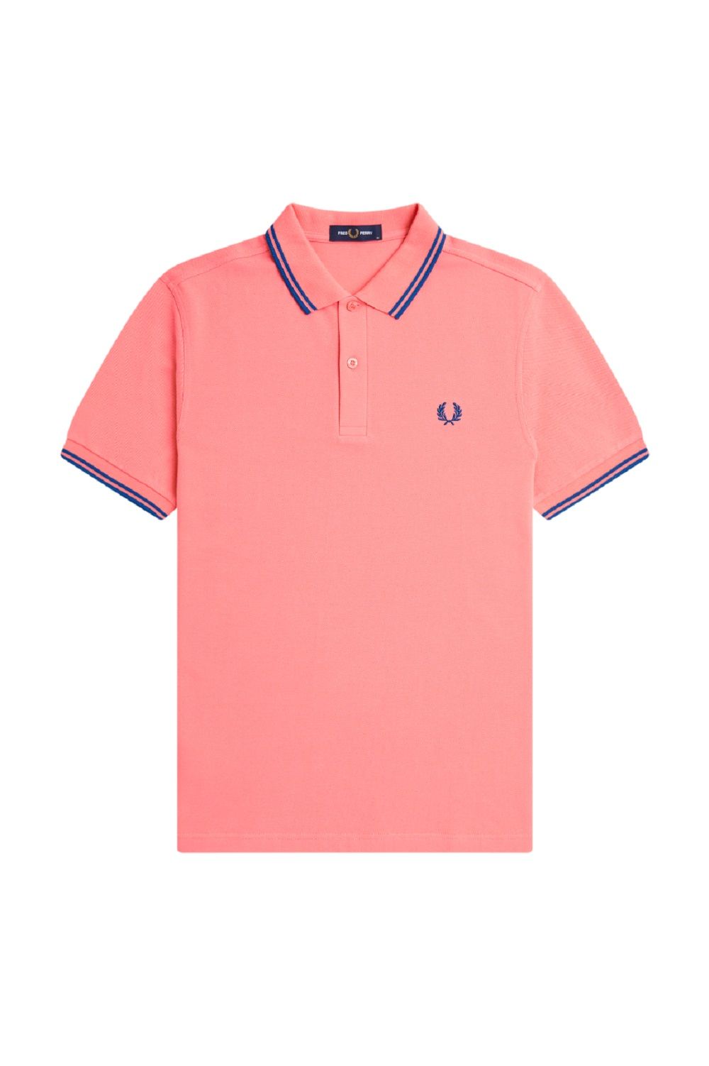 FRED PERRY  Polo Fred Perry Arancione in Cotone per Uomo