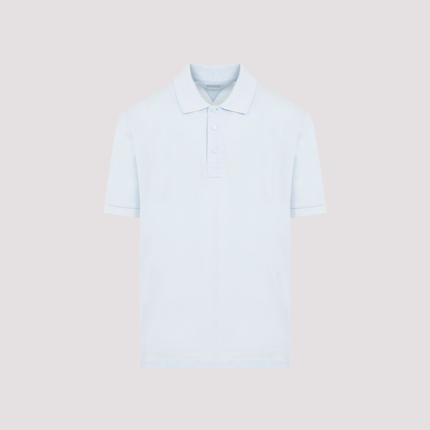 BOTTEGA VENETA  Polo In Cotone Blu Da Uomo Bottega Veneta