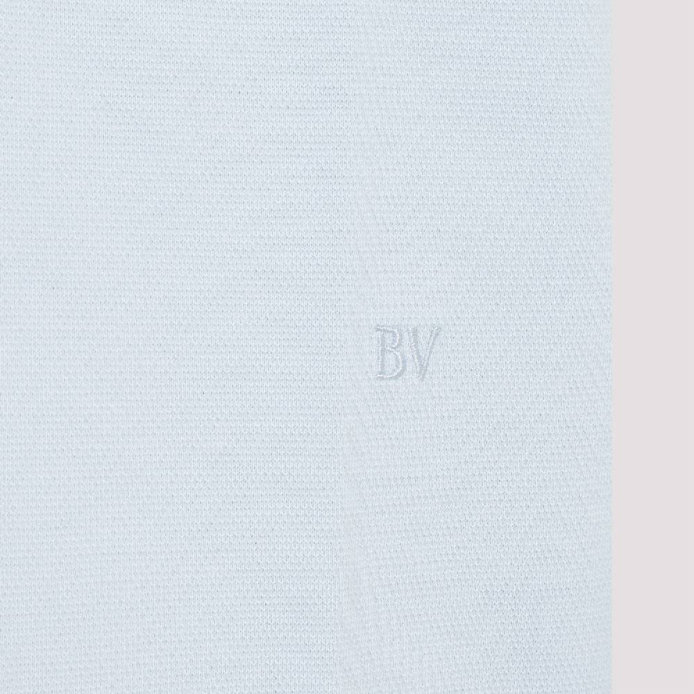 BOTTEGA VENETA  Polo In Cotone Blu Da Uomo Bottega Veneta