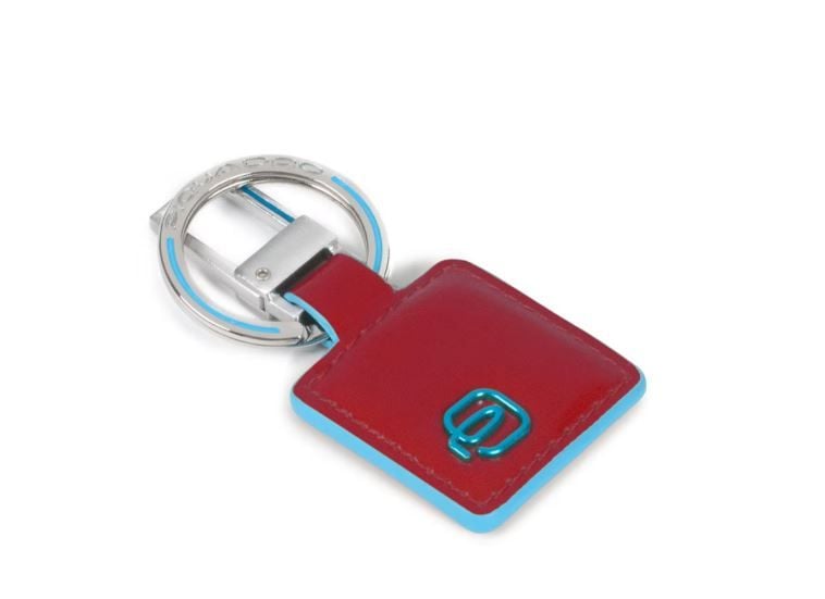 PIQUADRO  Portachiavi in Pelle Rossa PIQUADRO - Accessori Uomo