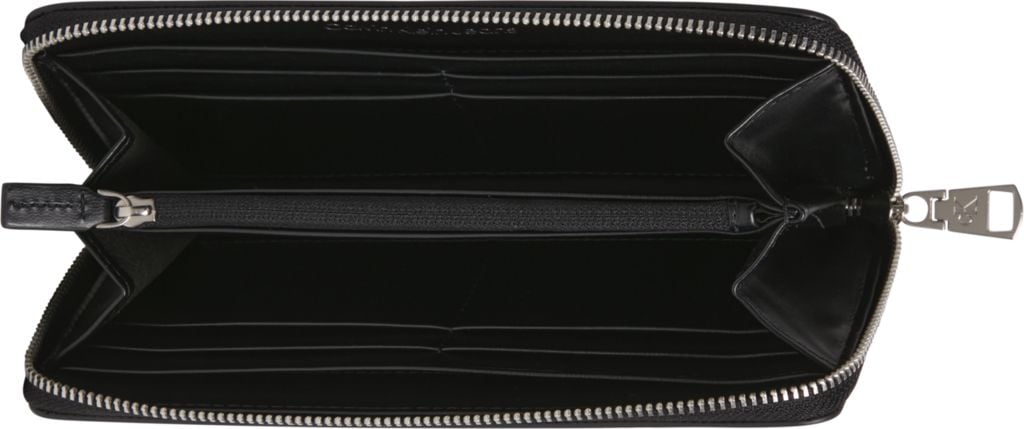 CALVIN KLEIN  Portafoglio Donna Calvin Klein Nero In Cotone