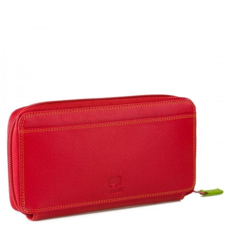 MYWALIT  Portafoglio Donna Mywalit Arancione In Pelle - Porta Carte E Monete