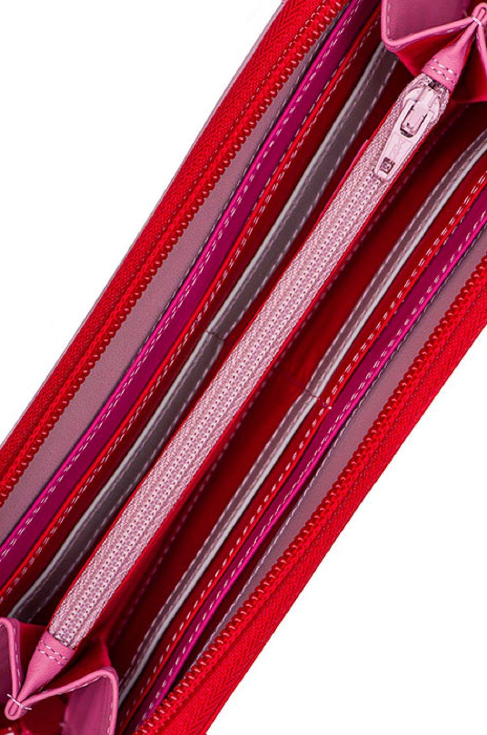 MYWALIT  Portafoglio Elegante Mywalit In Pelle Rosa - Ampio E Chic