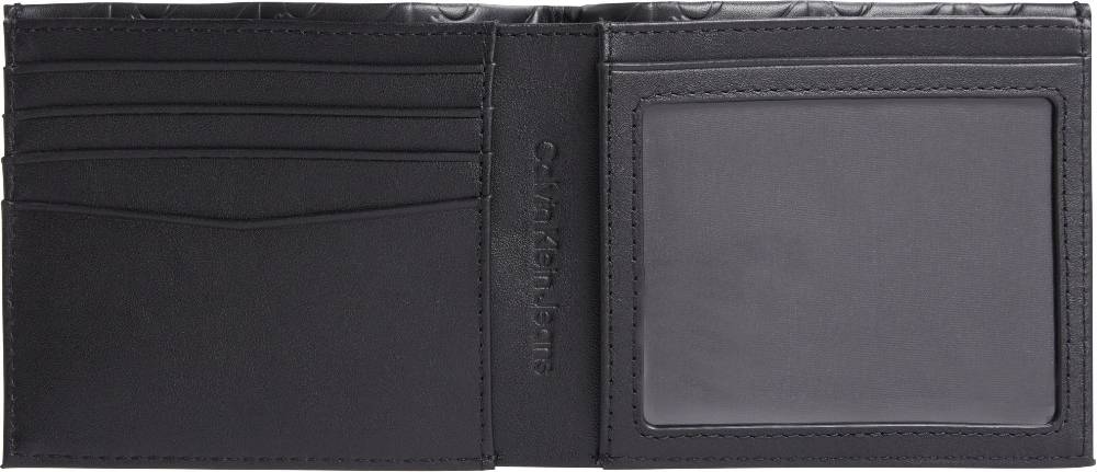 CALVIN KLEIN  Portafoglio Uomo Calvin Klein In Pelle Nera Con Blocco RFID