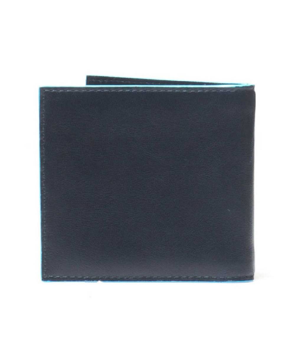 PIQUADRO  Portafoglio Uomo Piquadro In Pelle Blu - Design Sottile Con 10 Scomparti Per Carte