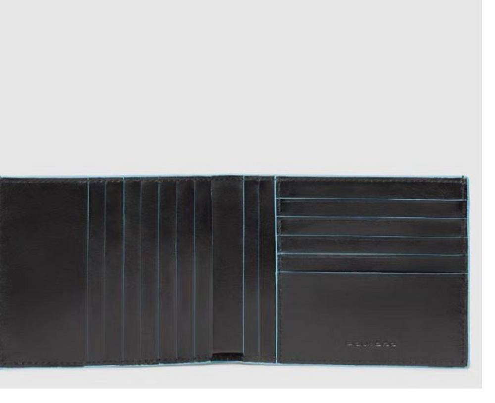 PIQUADRO  Portafoglio Uomo Piquadro Nero in Pelle RFID