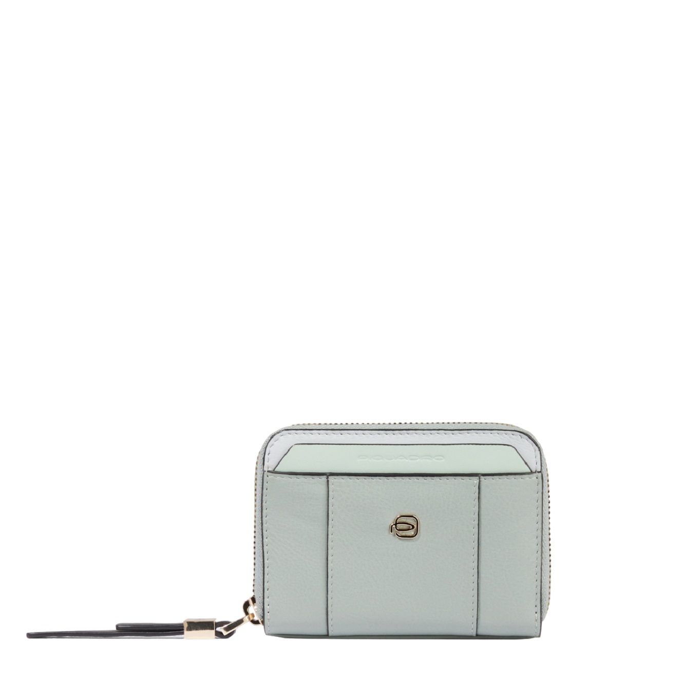 PIQUADRO  Portafoglio Verde in Pelle con Protezione RFID Piquadro per Donna