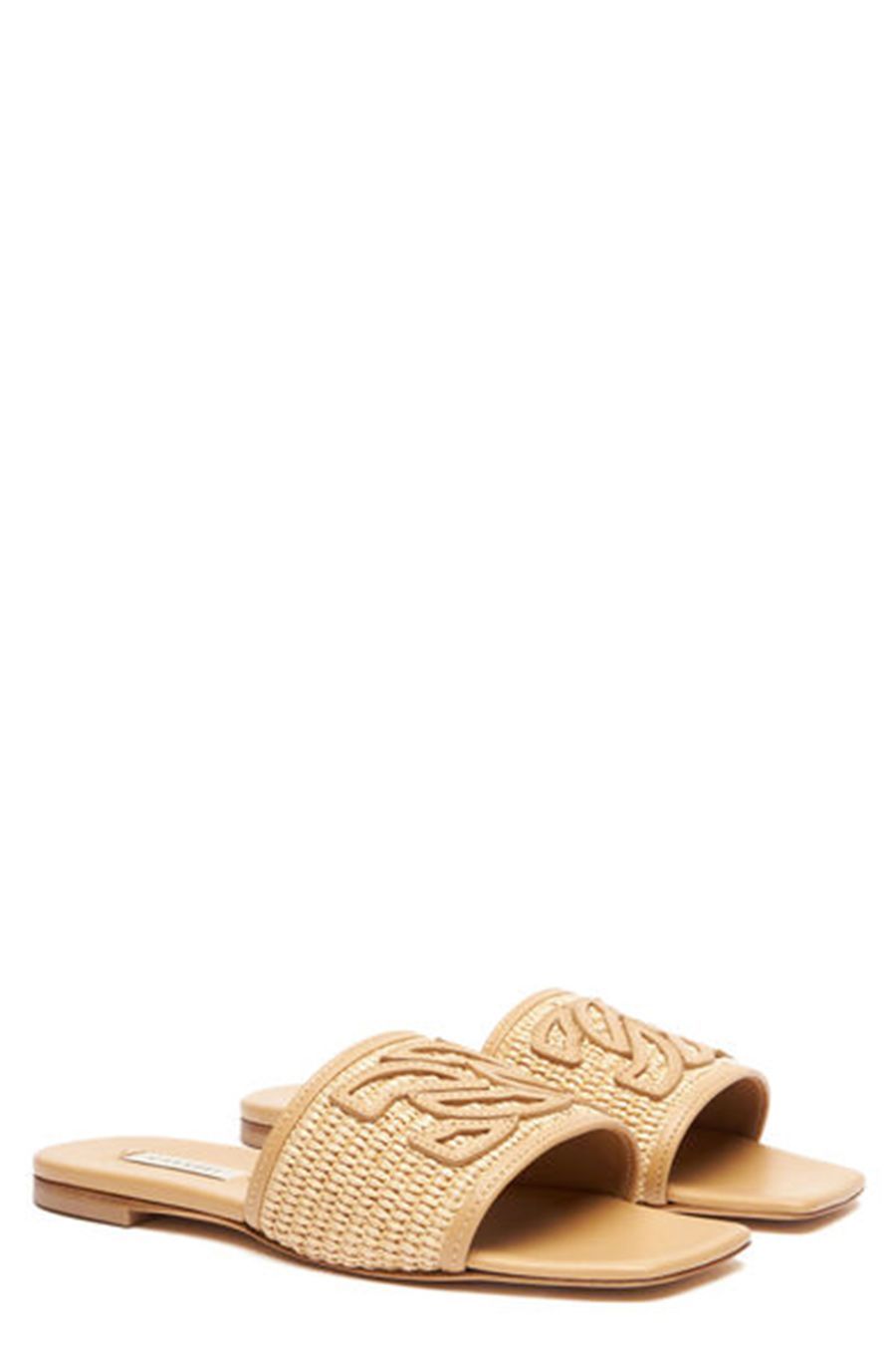 CASADEI  Sandali Casadei In Pelle Di Vitello Beige Da Donna