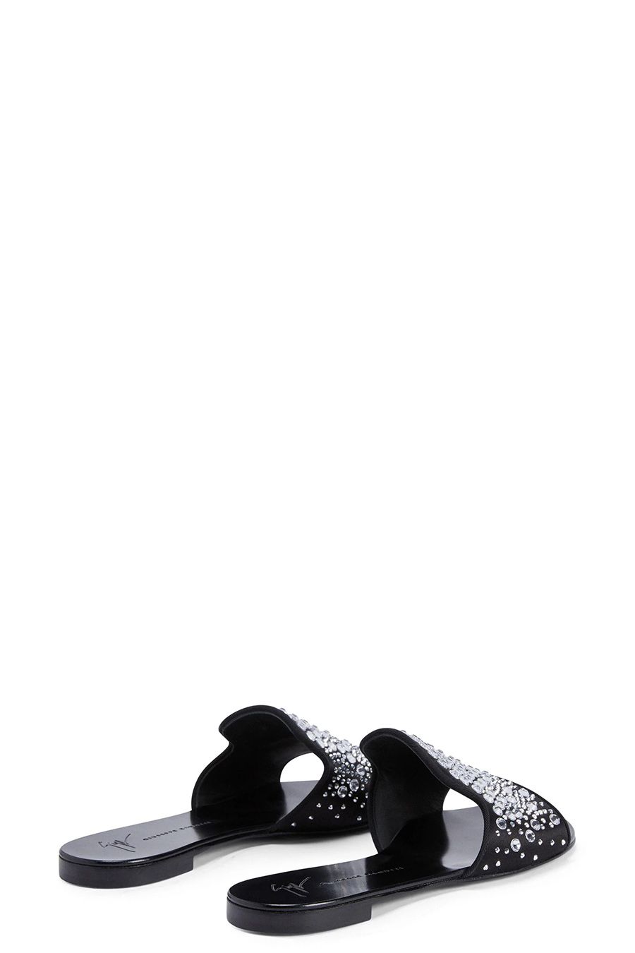 GIUSEPPE ZANOTTI DESIGN  Sandali Neri In Pelle Da Donna Giuseppe Zanotti