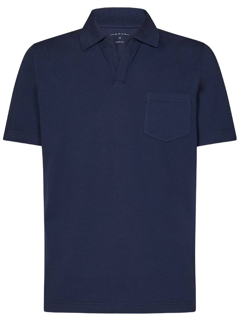 SEASE  Polo SEASE Blu in Cotone Elasticizzato Uomo