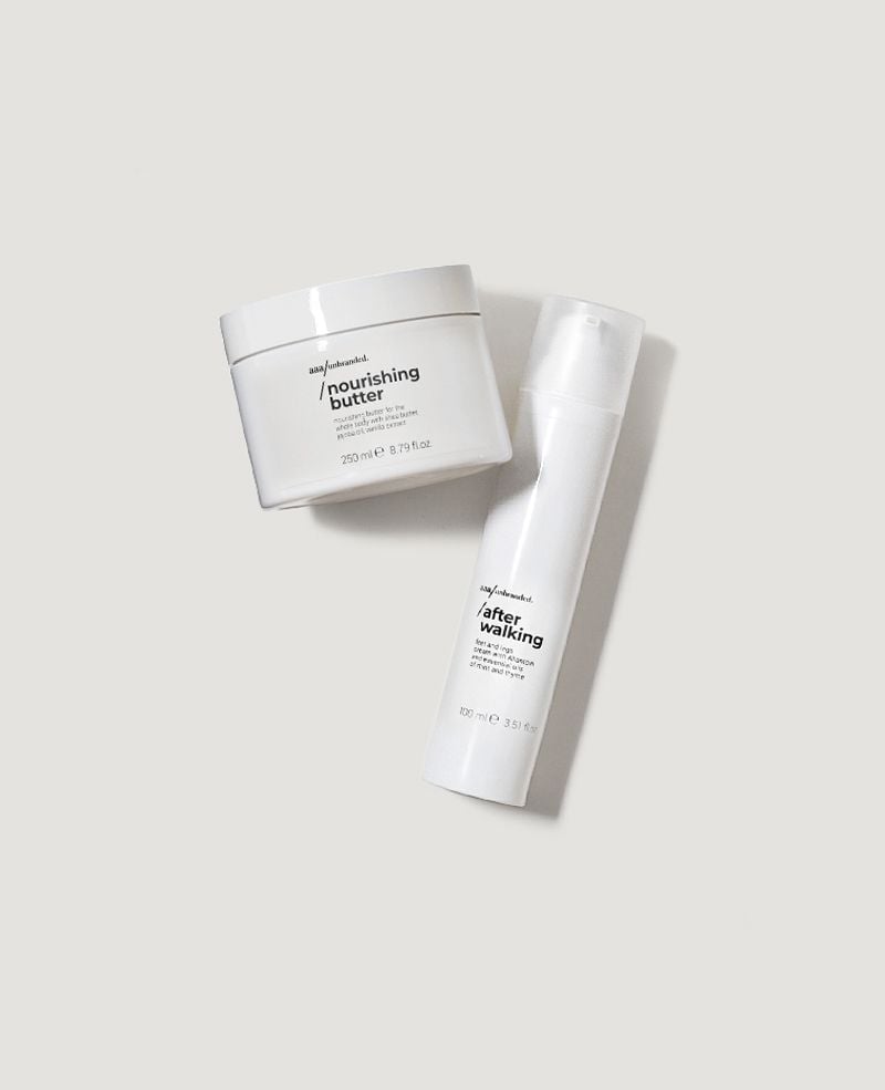 AAA/UNBRANDED  Set Unisex Crema Rigenerante & Burro Nutriente Post-Sport