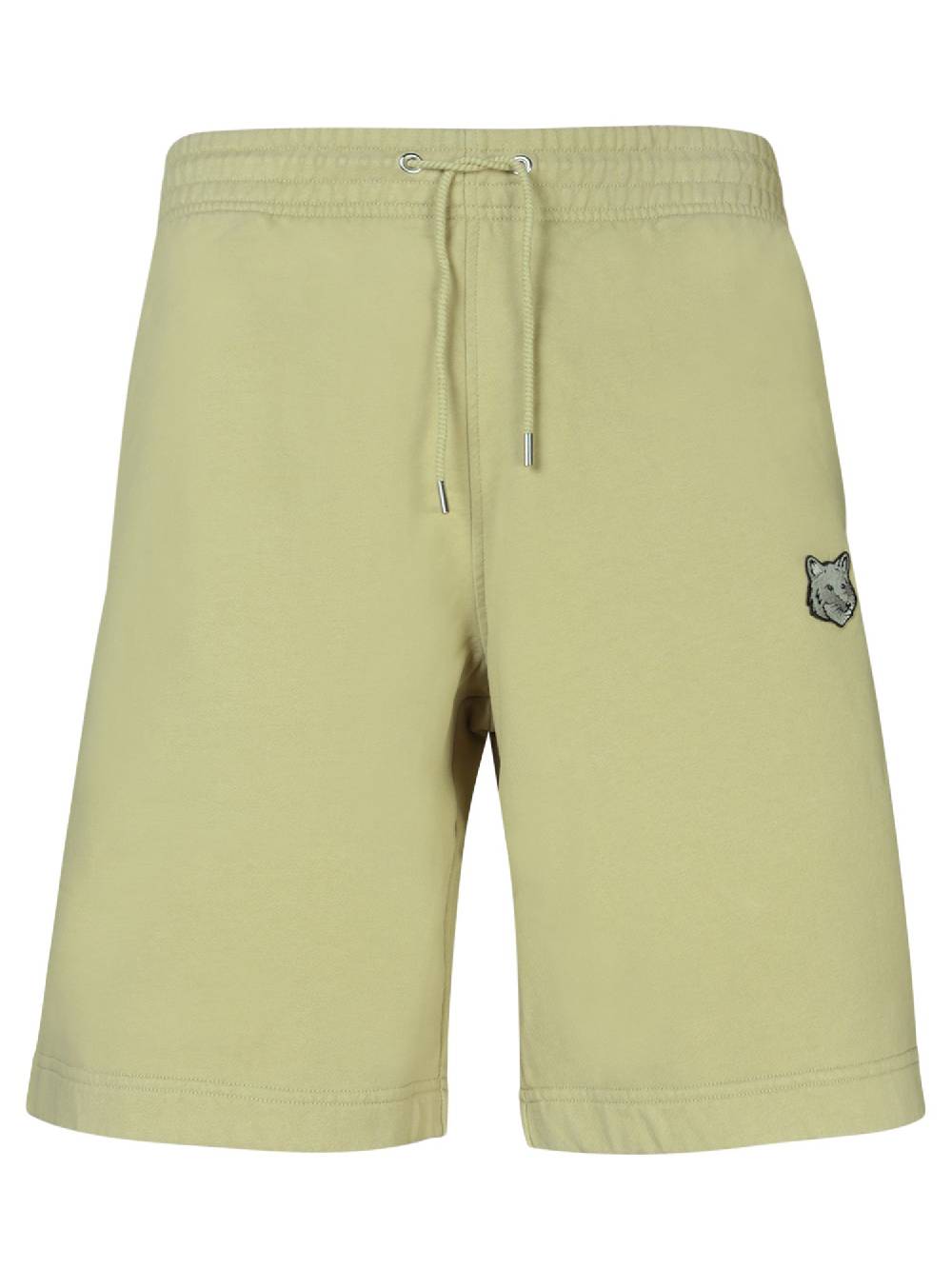 MAISON KITSUNÉ  Shorts in Cotone Beige da Uomo MAISON KITSUNÉ