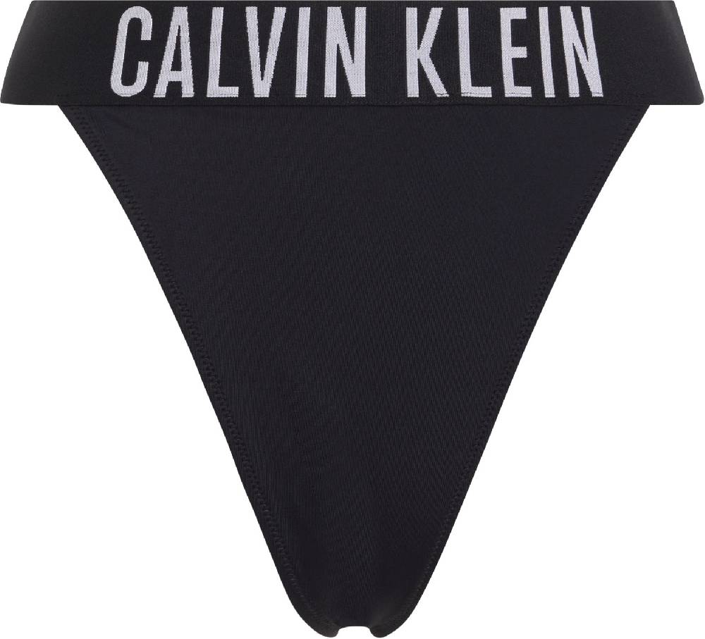 CALVIN KLEIN  Slip Bikini Calvin Klein Nero a Vita Alta