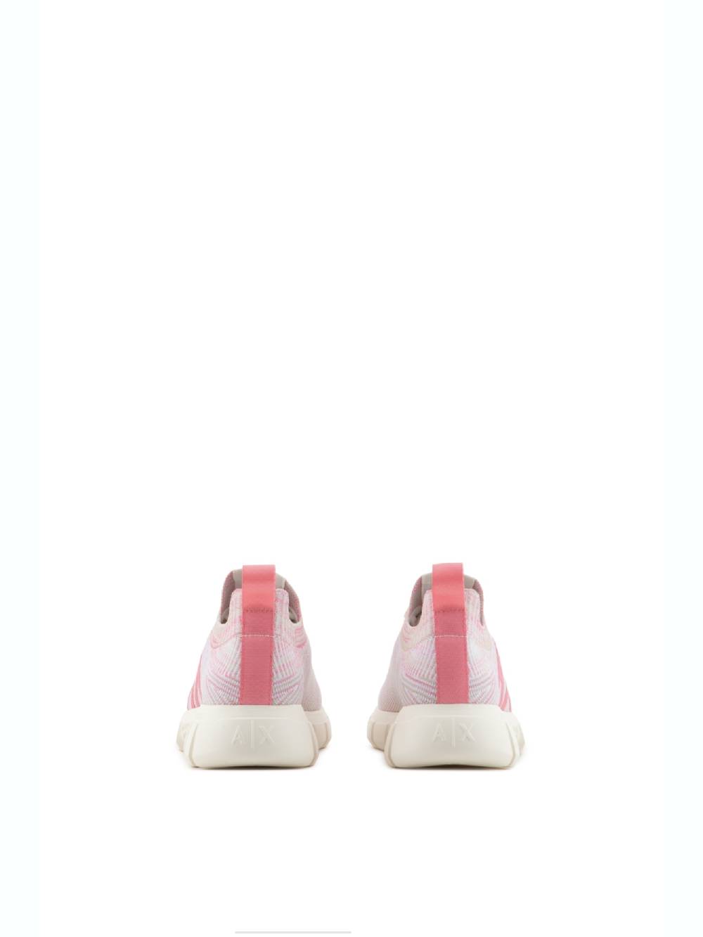 ARMANI EXCHANGE  Sneakers Armani Exchange Fucsia - Pelle E Tessuto Comodi