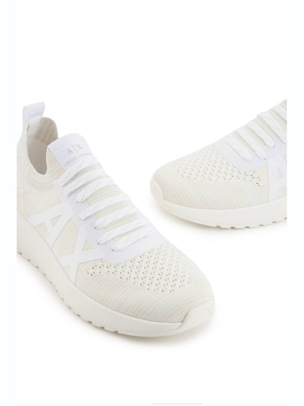 ARMANI EXCHANGE  Sneakers Bianche In Pelle Da Uomo Armani Exchange