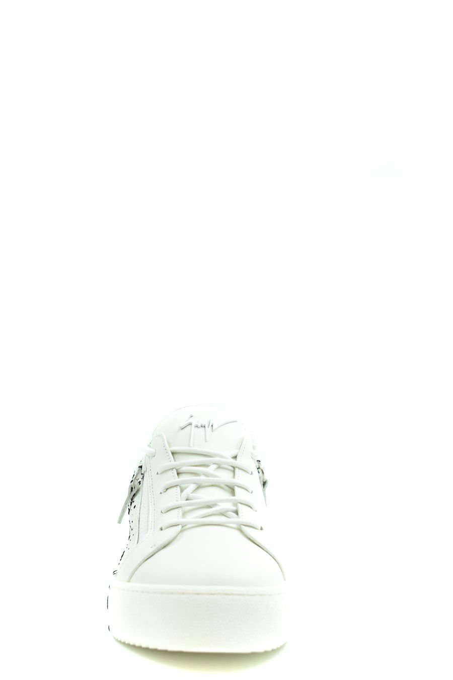 GIUSEPPE ZANOTTI DESIGN  Sneakers Bianche In Pelle Giuseppe Zanotti Uomo